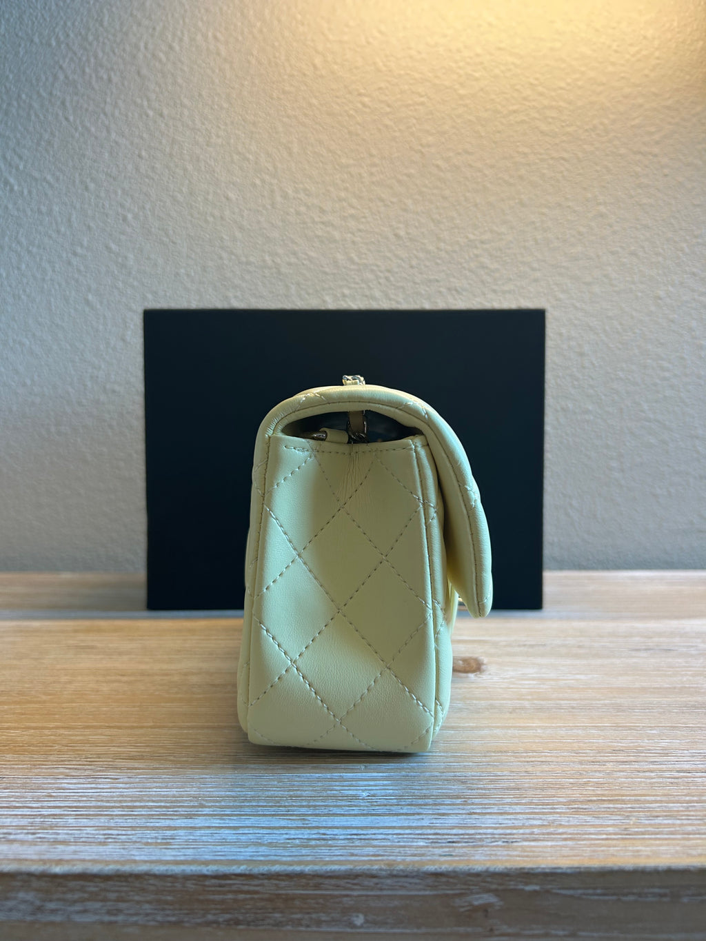 Yellow Mini Flap Bag