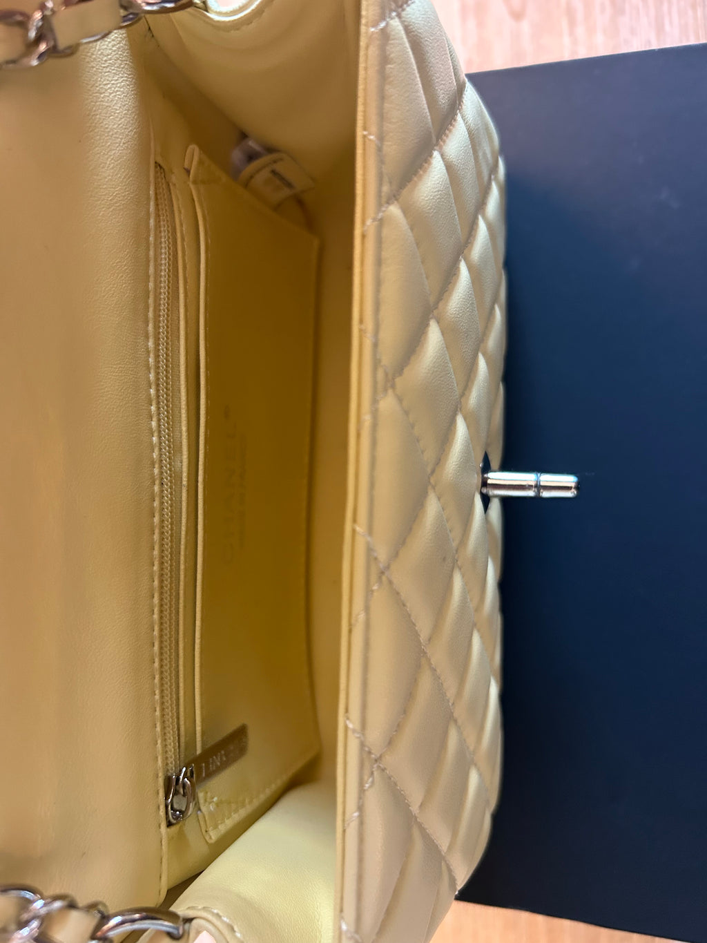 Yellow Mini Flap Bag