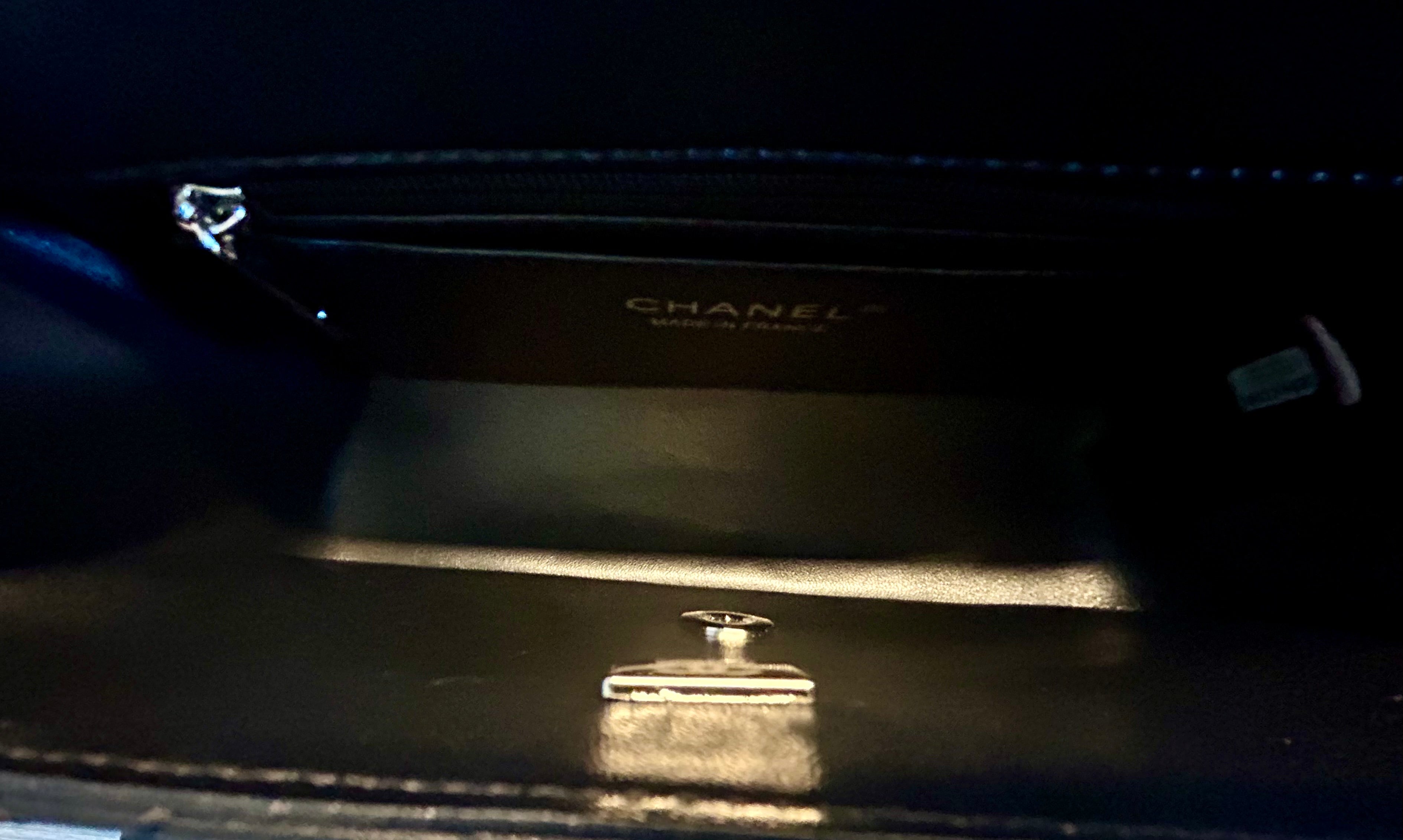 Black Mini Flap Bag